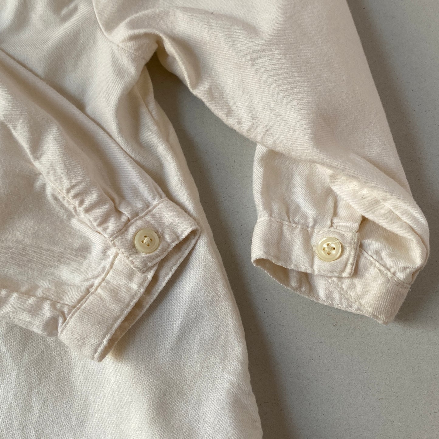 Light Cream Floral Embroidered Top (18/24M)