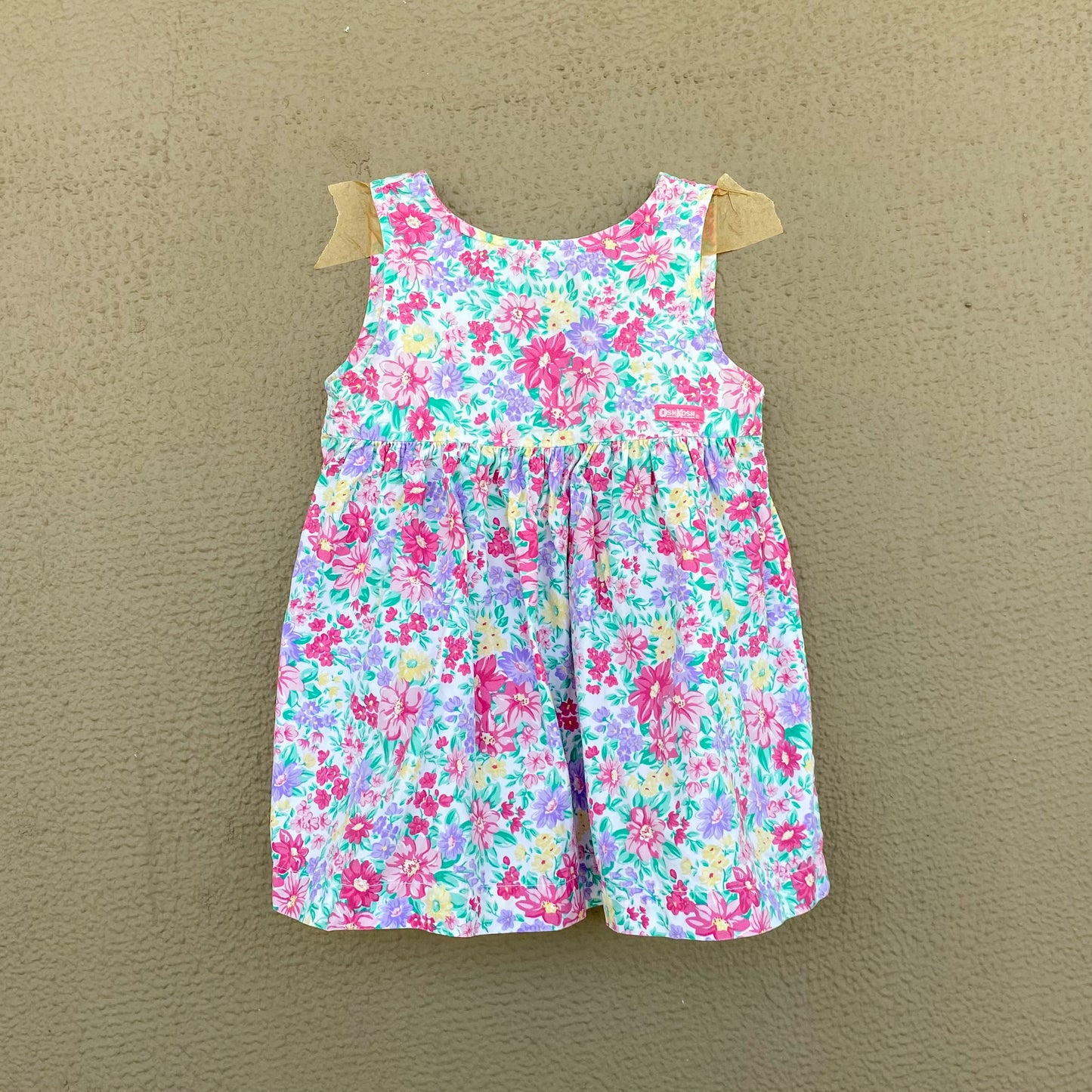 Vintage OshKosh Floral Dress (2T)
