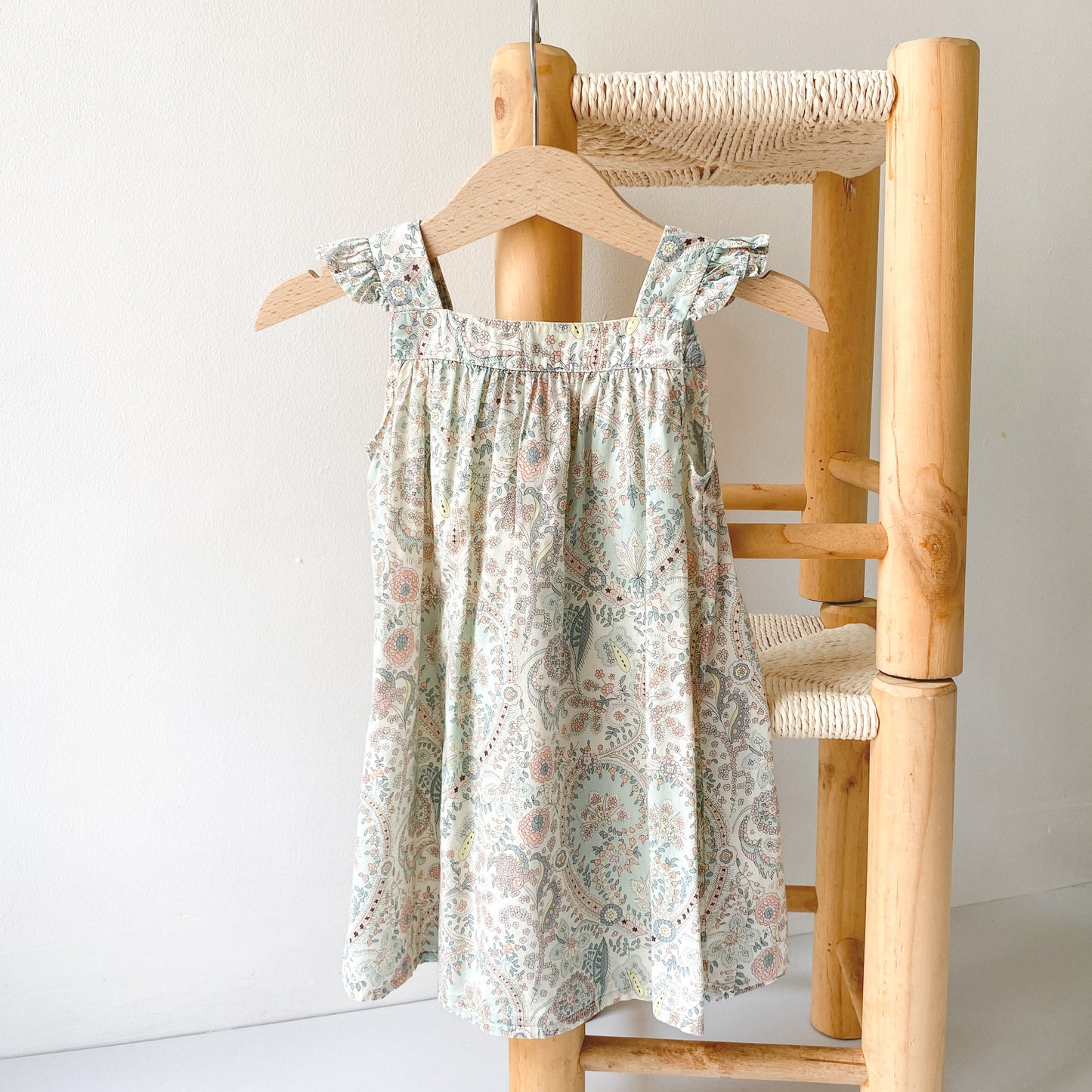 Floral Paisley Pastel Sundress (12M)