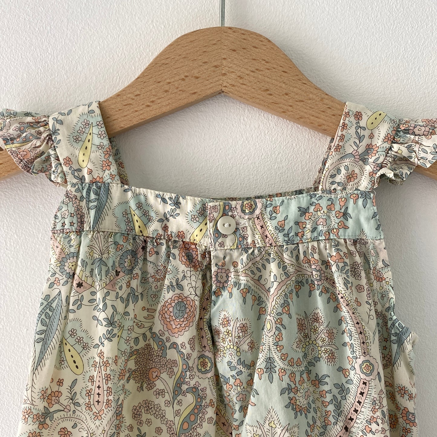 Floral Paisley Pastel Sundress (12M)
