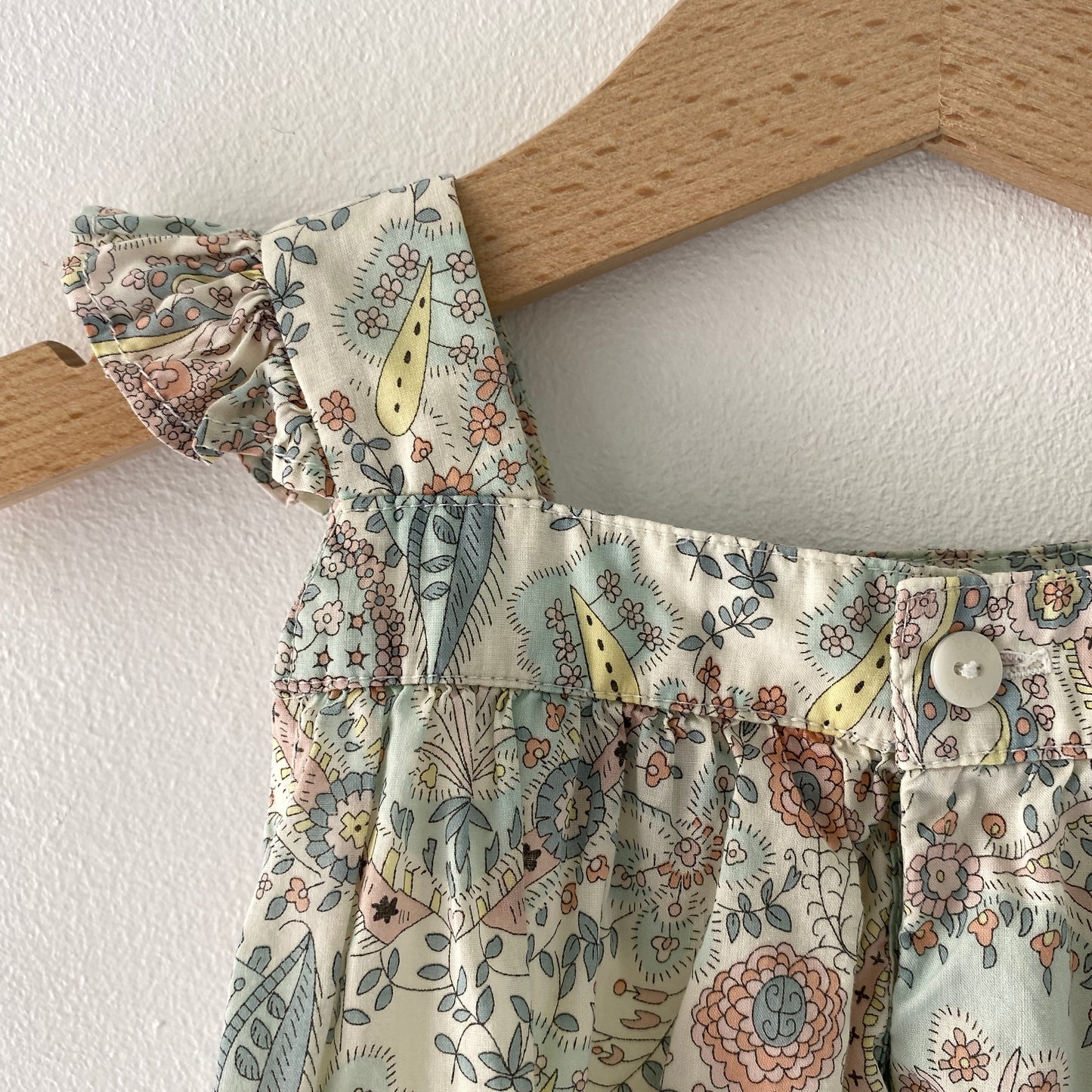 Floral Paisley Pastel Sundress (12M)