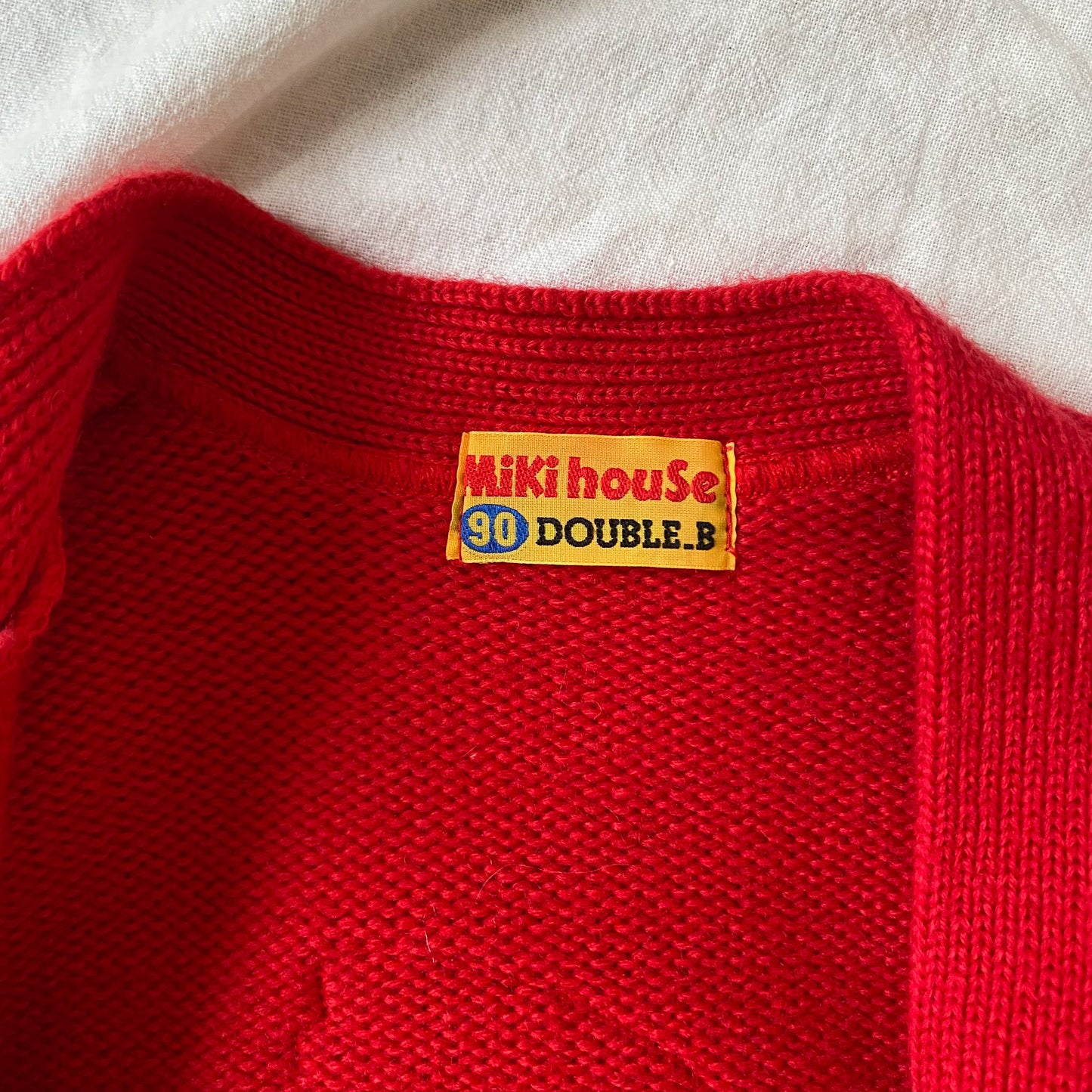 Japan Brand Knit Red Cardigan (2-3Y)