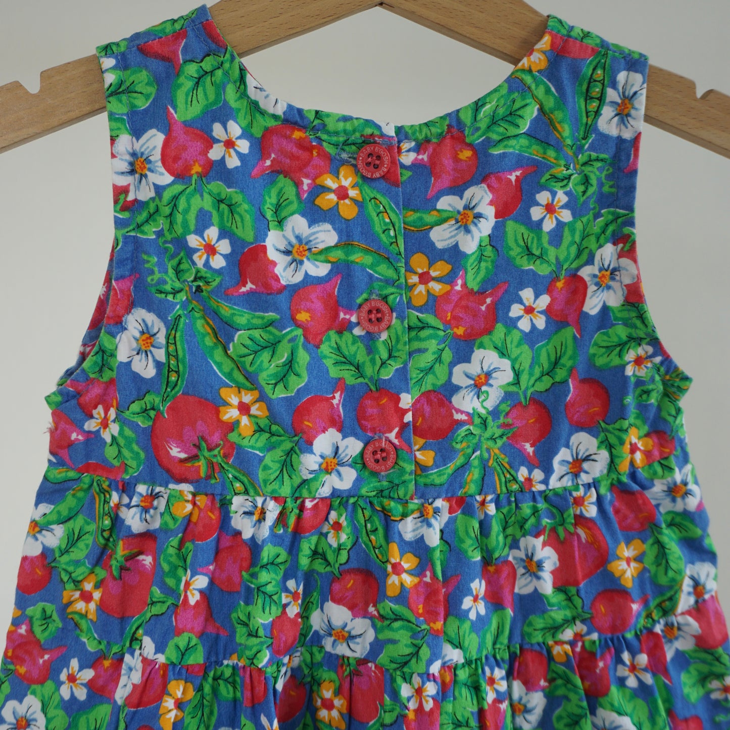 Vintage OshKosh Garden Tiered Dress (12M)