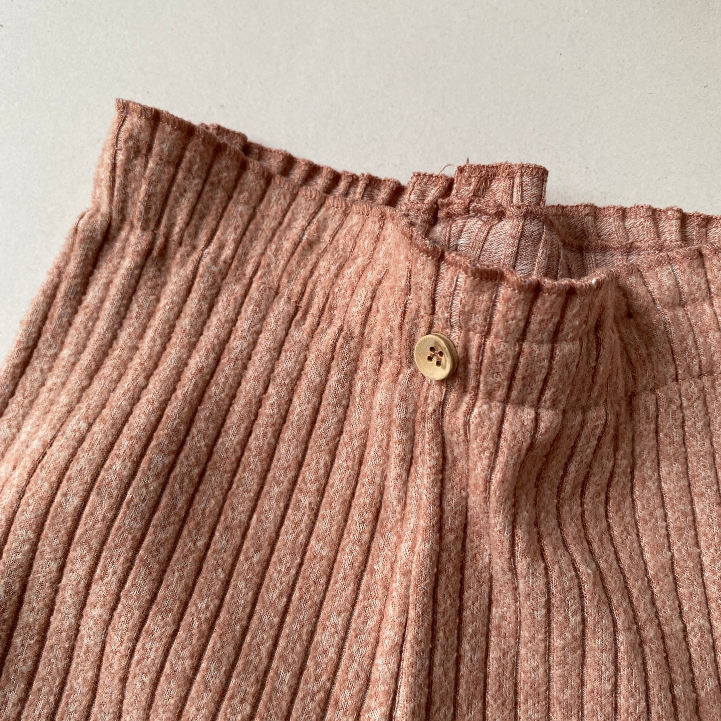 Rosy Brown Ribbed Trousers (18/24M)