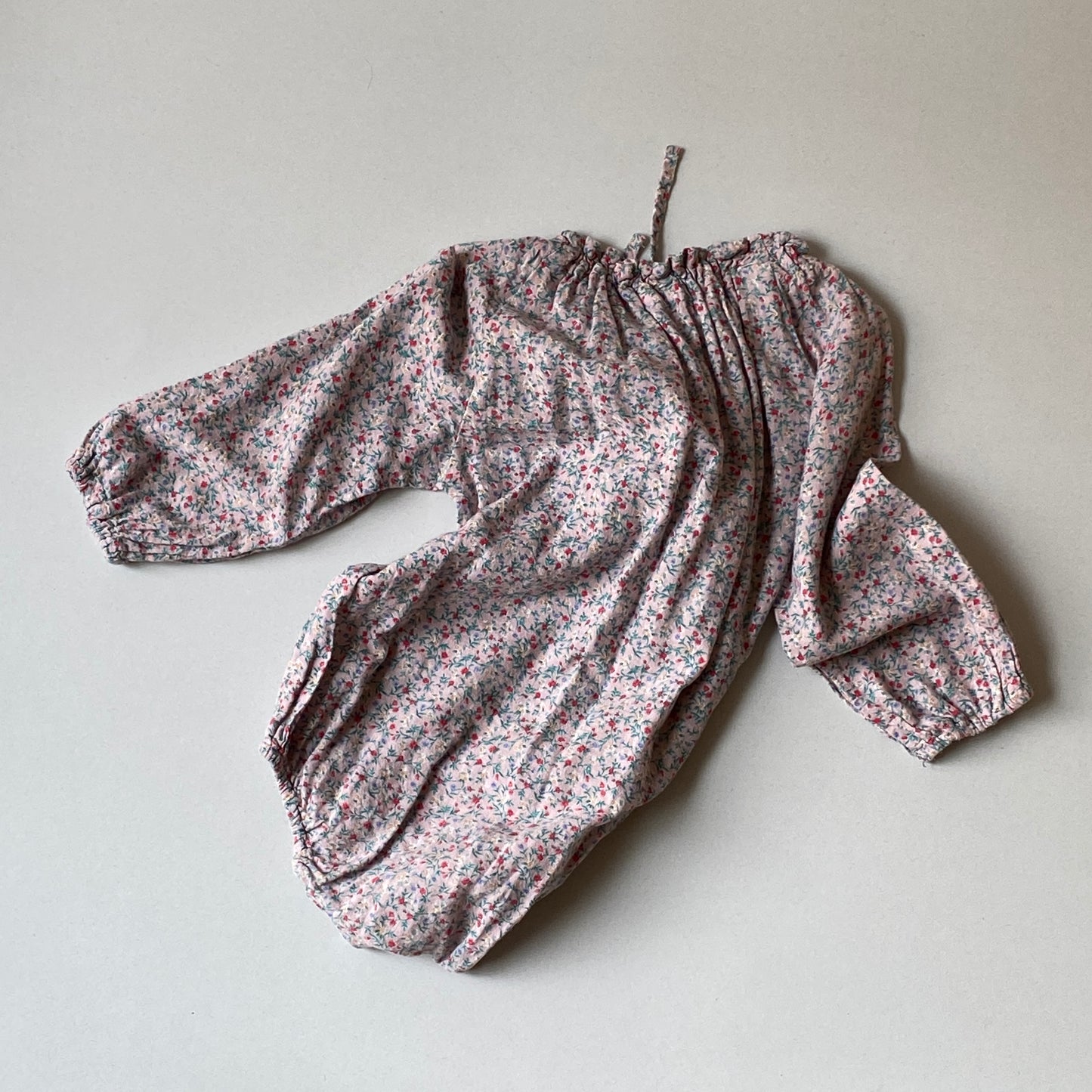 Floral Light Mauve Bodysuit (12/18M)