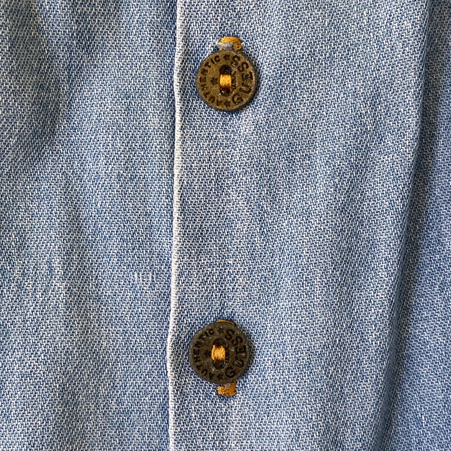 Vintage Guess Button-Back Light Wash Bubble (18M)