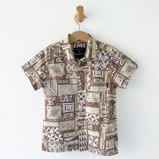 Hawaiian Tribal Button-Up Shirt (5/6Y)
