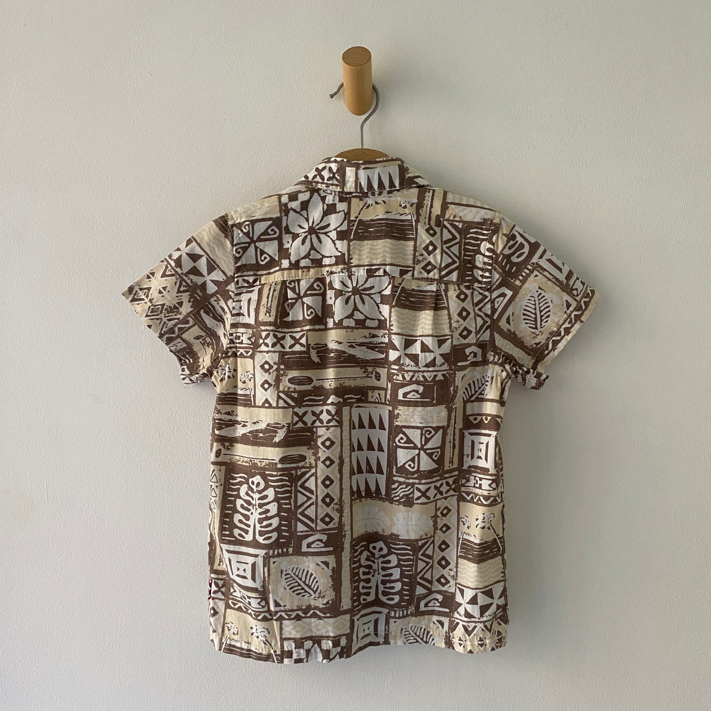 Hawaiian Tribal Button-Up Shirt (5/6Y)