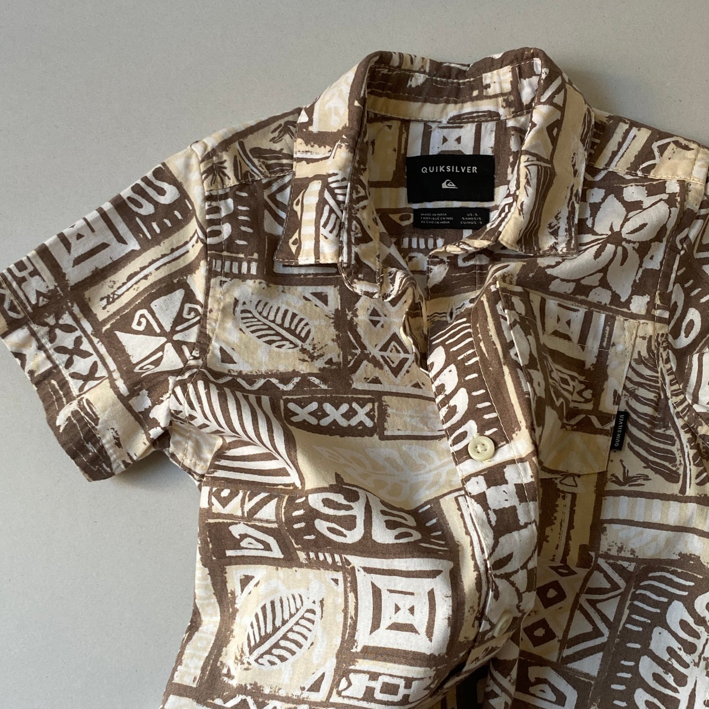 Hawaiian Tribal Button-Up Shirt (5/6Y)