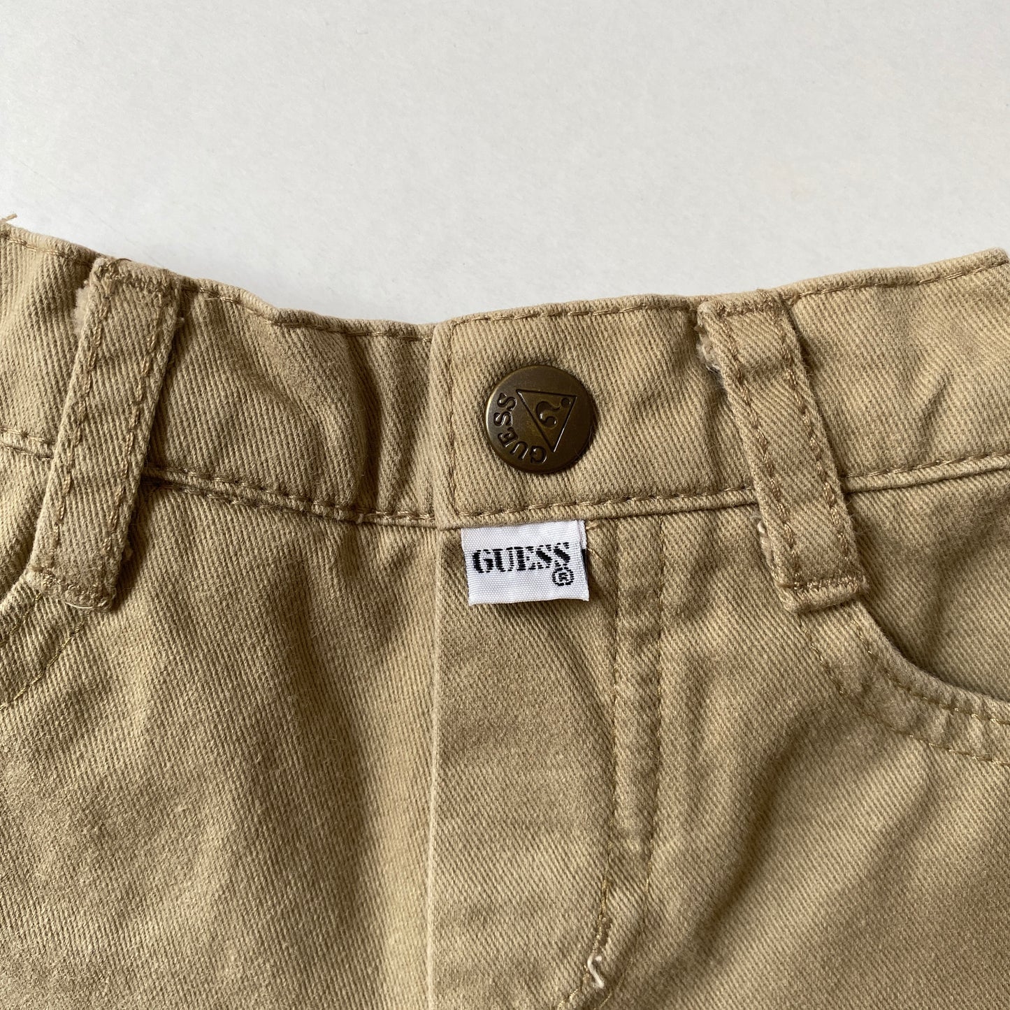 Vintage Baby Guess Khaki Shorts (3M)