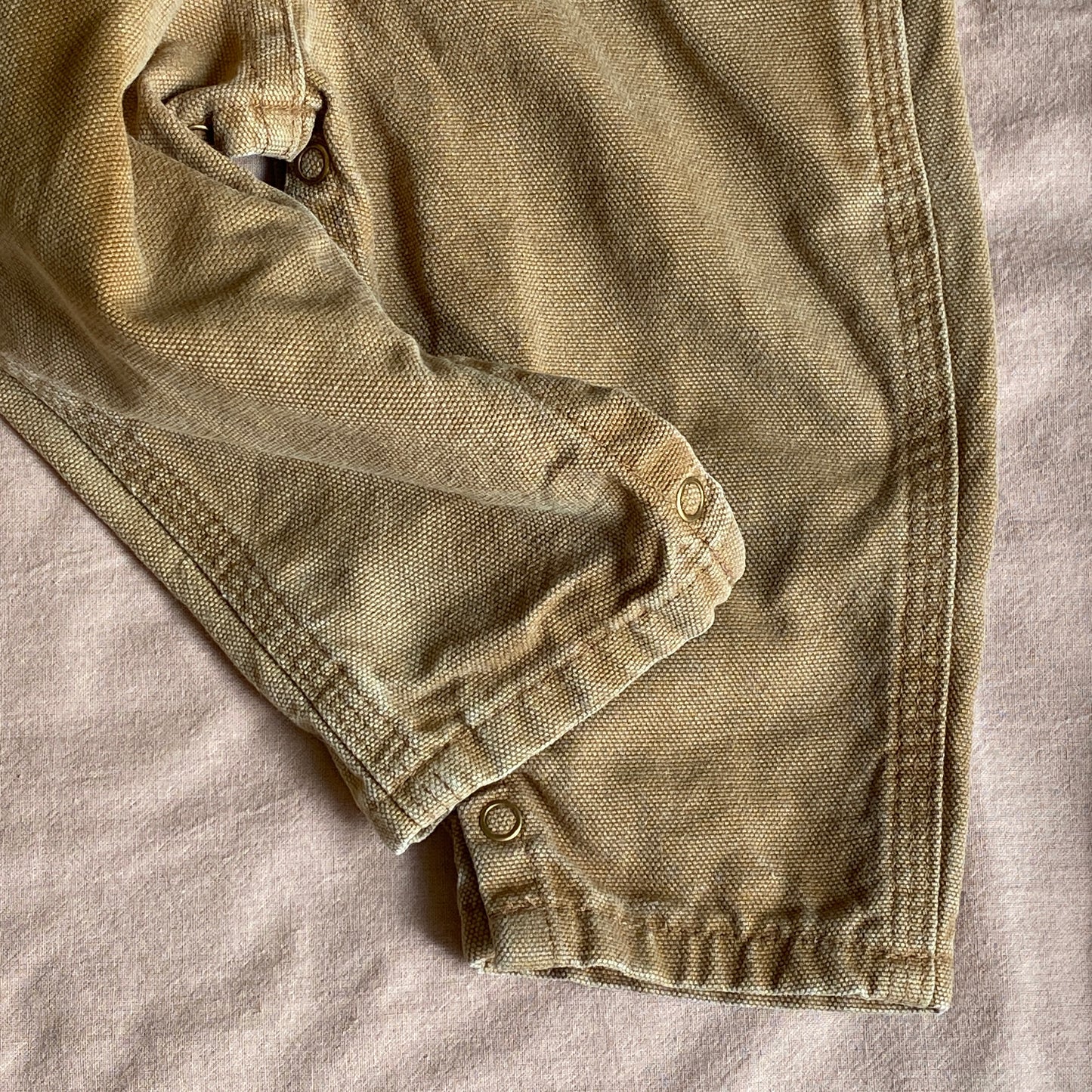 *FLAWED* Carhartt Sand Canvas Overalls (12M)