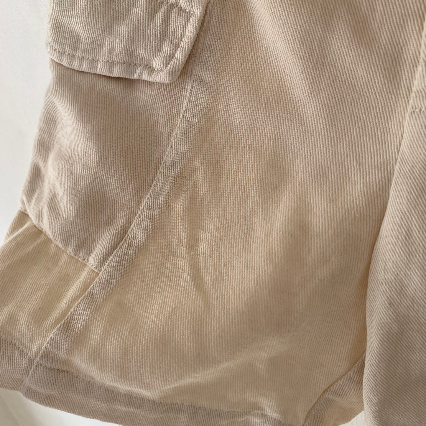 Off-White High-Waist Soft Denim Shorts (8Y)