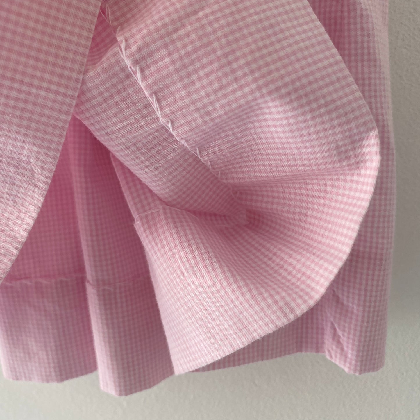 Pink Gingham Smocked Dress (3M)